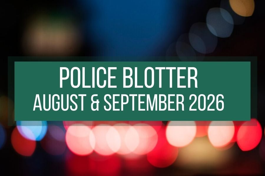 CSU Police Department blotter graphic