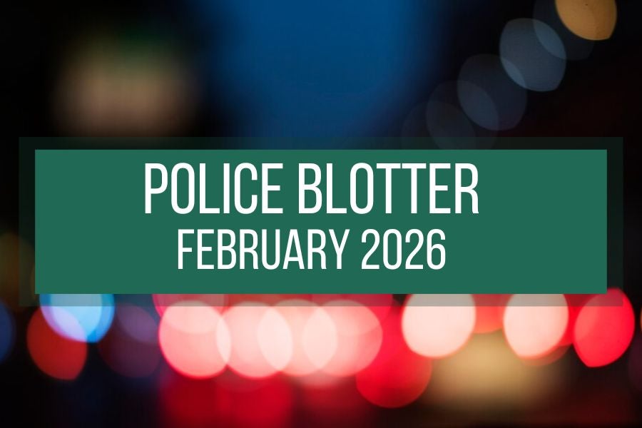 CSU Police Department blotter graphic