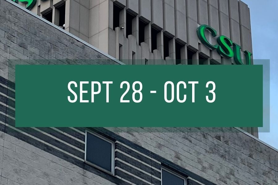 CSU Things To Do Week 2, fall 2026