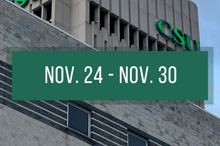 CSU Things To Do Week 14, fall 2025