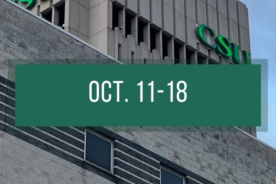CSU Things To Do Week 2, fall 2026
