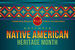 Native American heritage month explainer graphic.