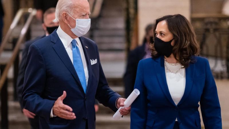 Joe Biden and Kamala Harris