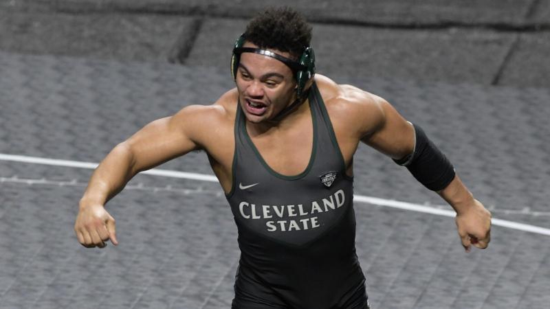 DeAndre Nassar picked up four wins over the two days at the MAC Championships, becoming one of three wrestlers from CSU to qualify for the NCAA Championships.