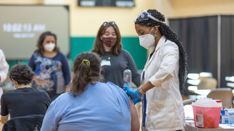 CSU will be temporarily pausing it’s just-opened student-only vaccination center.