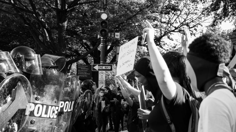 Black Lives Matter protest in Washington D.C.