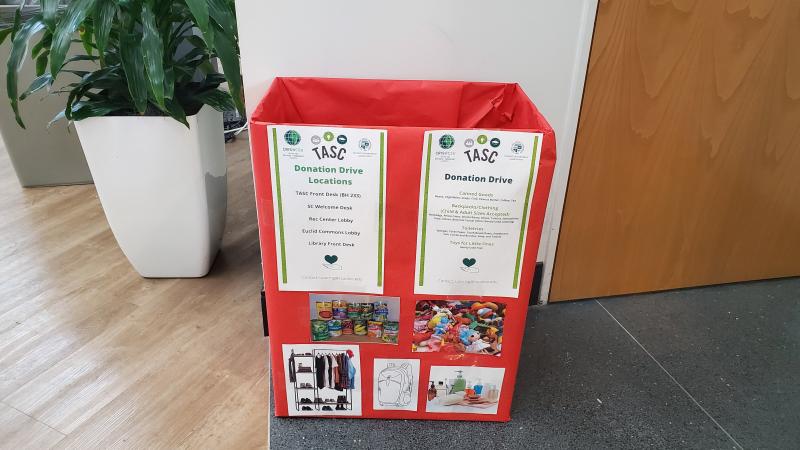 Donation bin