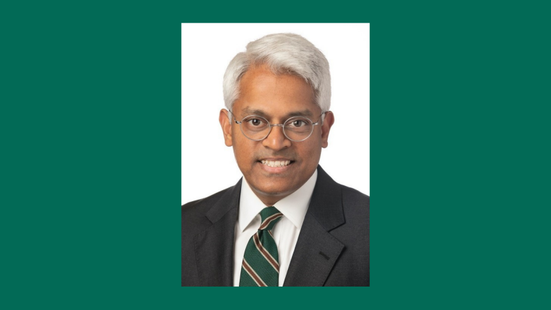 CSU’s new interim provost, Dr. Nigamanth Sridhar.