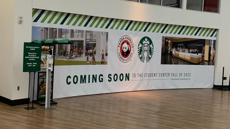The CSU Student Center isn't hiding who's coming to campus in the fall.
