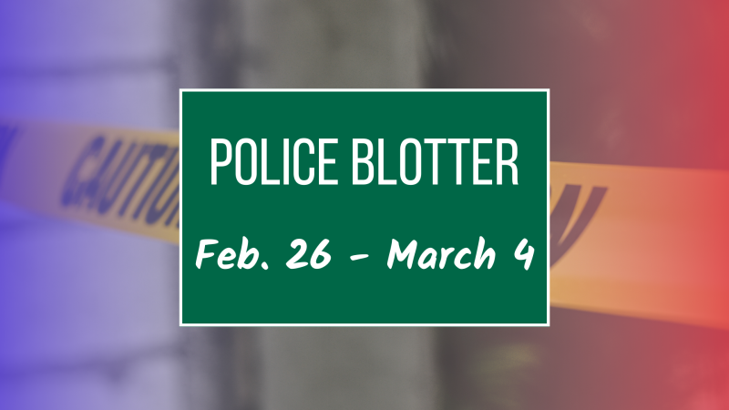 Police Blotter Graphic