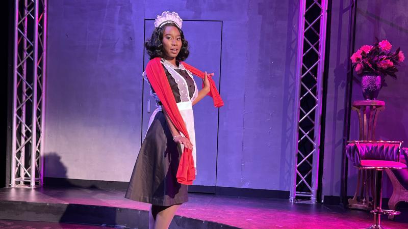 Cassandra Miller as Vera in "By The Way Meet Vera Stark"