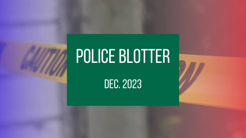 CSUPD Police Blotter graphic