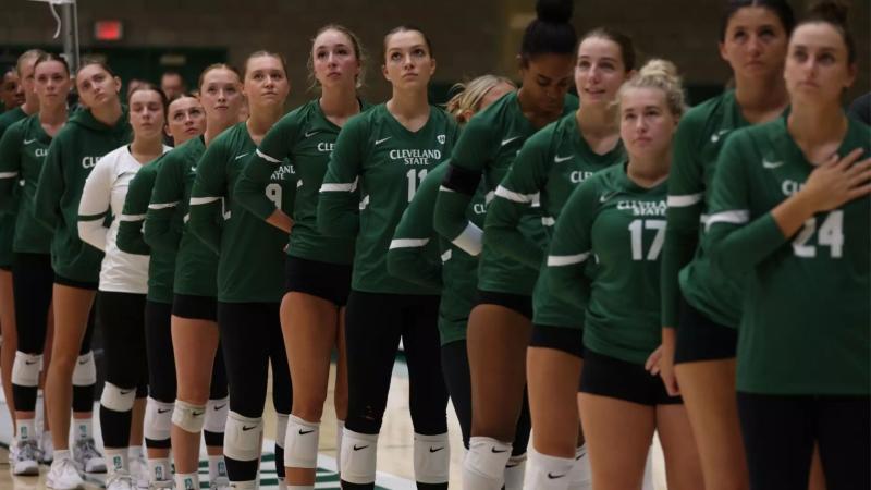 CSU volleyball team