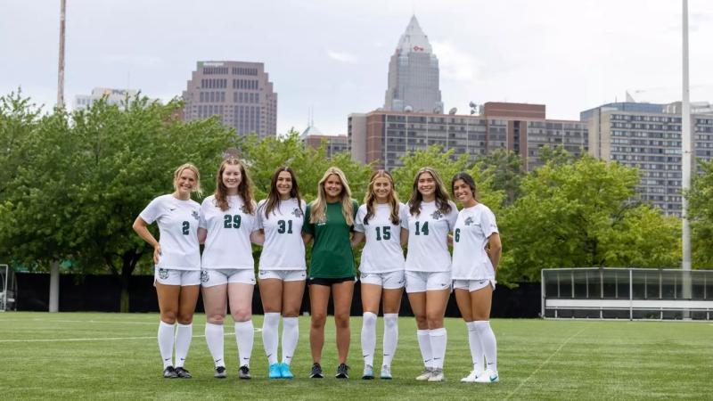 CSU Women's Soccer seniors 