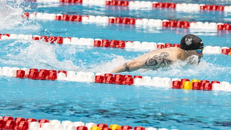 Paddy Johnston, CSU men's swimming