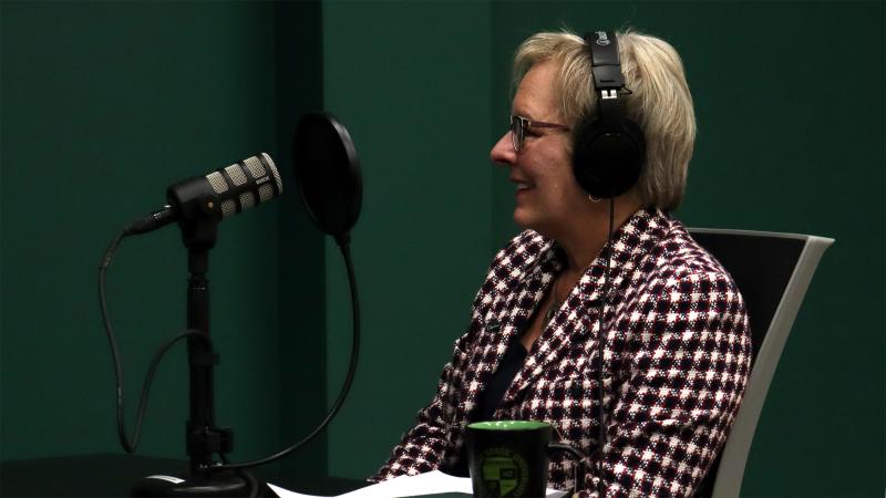 CSU President Laura Bloomberg, Ph.D., Stater interview, 12/2/2025.