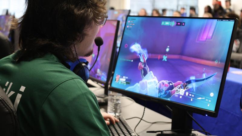 Steven Folger, Overwatch captain, competes at the UKY Bluegrass Showdown at the University of Kentucky on March 30, 2026.