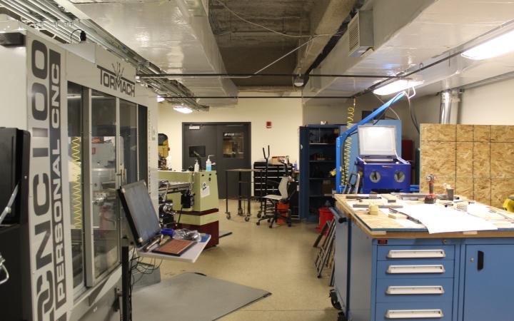 Metal shop at the CSU MakerSpace