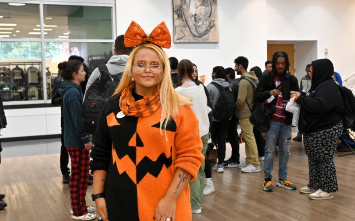 CSU students dressed up in their best Halloween outfits for the Spooky Land event.
