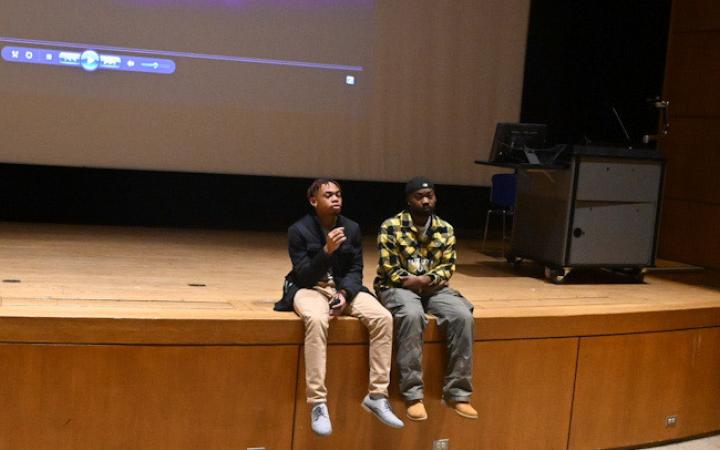 Kendell Berry and Prosp3r discussing the song and music video "Love You No More."