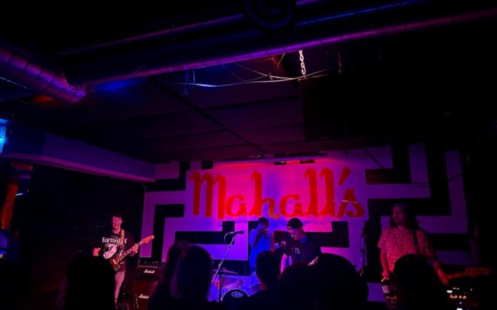 Bands play at Mahall's to gain exposure for their music.