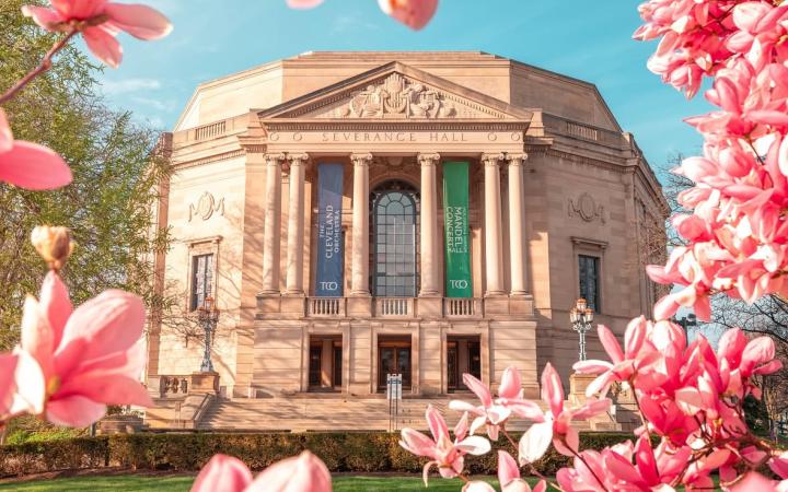 “Spring Blooms at Severance Music Center in Cleveland, Ohio” posted April 19