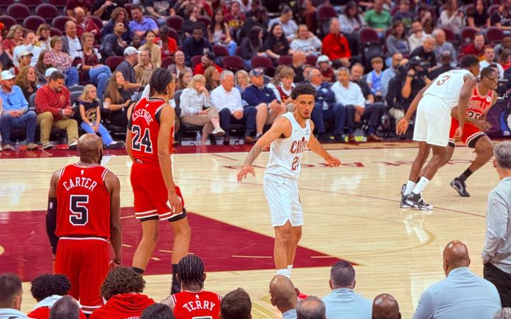 cavs preseason game