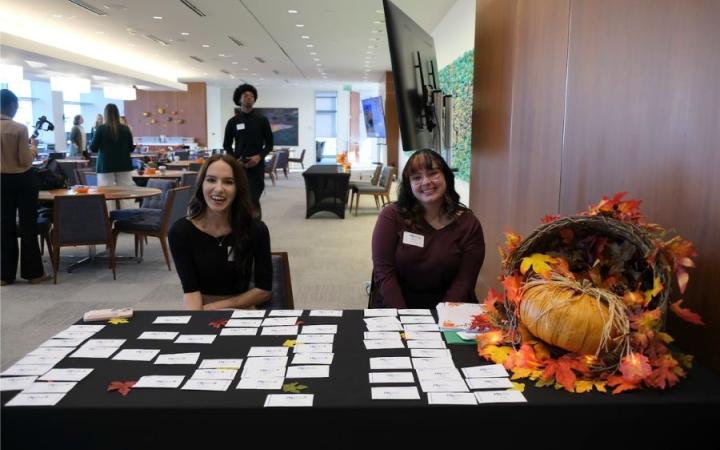 Jane Matousek (left) Mikayla Payne (right) taken by Evan Peters on October 25, 2024 at Eaton Corporation