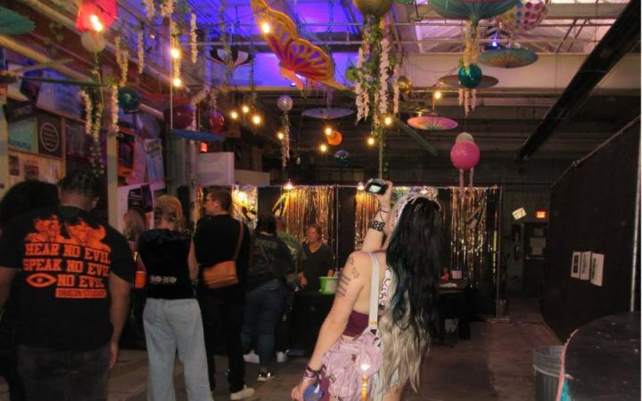 Erin Sweeney took a picture of Morgan Alten taking a picture at Ingenuity Fest August 27, 2025