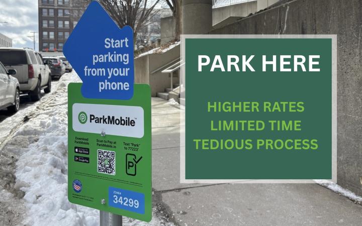 higher parking rate