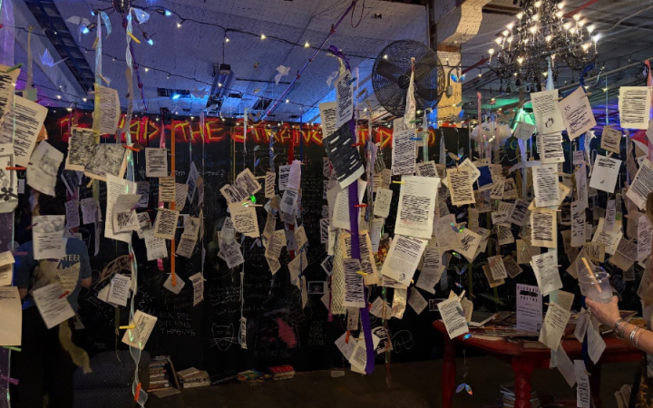 “Blackout Poetry” presented by Lake Erie Ink at IngenuityLabs on Sept. 27, 2026. (credit: Morgan Alten)