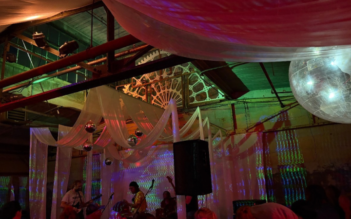 Artists performing in IngenuityLabs on Sept. 26, 2026. (credit: Morgan Alten)
