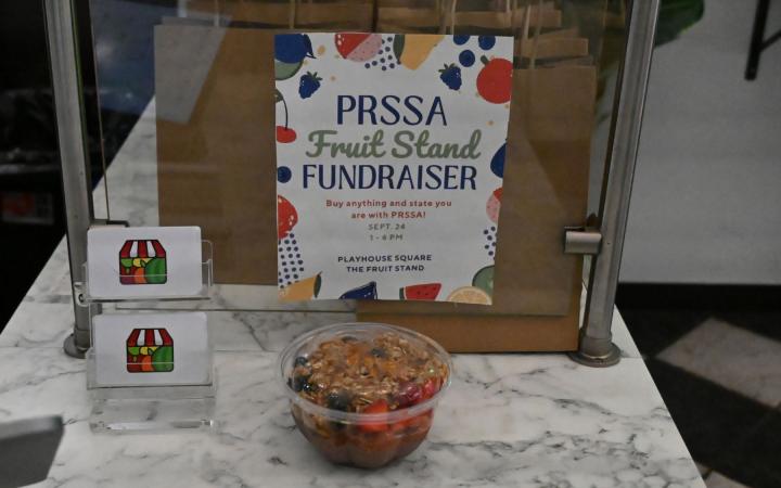 CSU PRSSA partnered with The Fruit Stand on Euclid Avenue for a dine-to-donate fundraiser on Sept. 24, 2026.