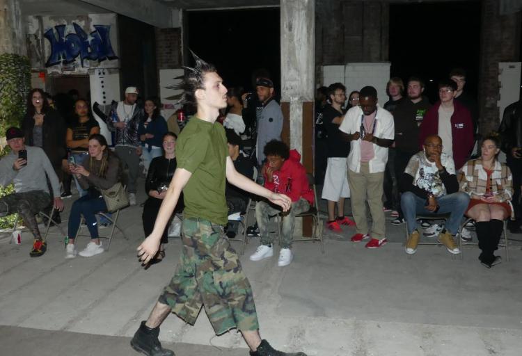 On Oct. 18, 2025, models took to the runway at Murdamental, a fashion showcase of Cleveland’s underground creative pulse. (credit: Jalen Hobson)