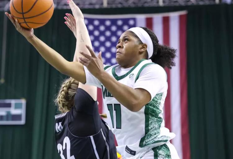 Colbi Maples (11) drives to the basket in CSU's win against Milwaukee, Wednesday, January 28, 2026.