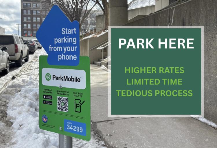 Parking meter at CSU