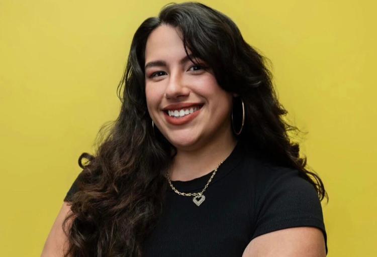 Selina Pagan, executive director of the Young Latino Network, poses for a headshot in May 2025.