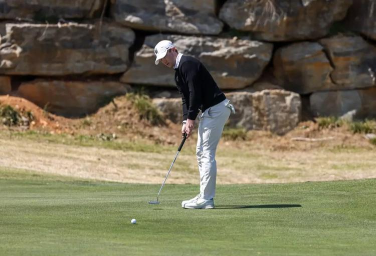 CSU's Dillon Pendergast puttts at the 2026 Austin Peay Intercollegiate, Dickson, Tennessee, March 23-24, 2026.
