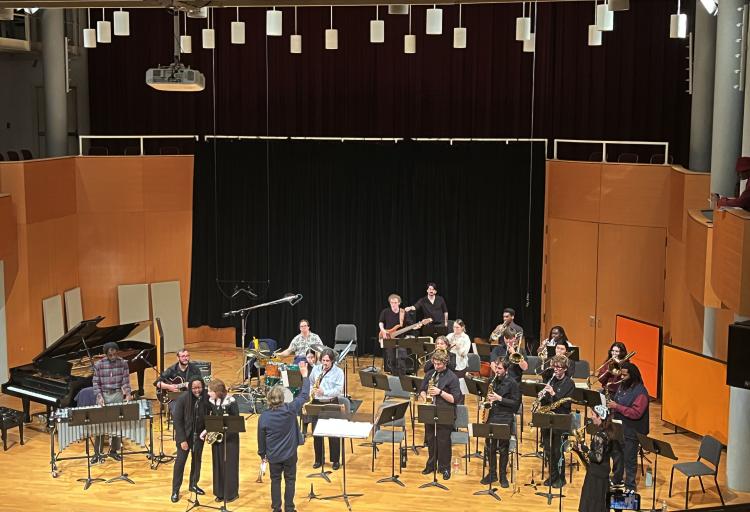 CSU full band at Drinko Hall