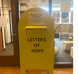 Letters of Hope box at the CSU Women's Center.