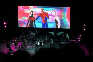 The “Spider-Man: Into The Spider-Verse” live orchestra.