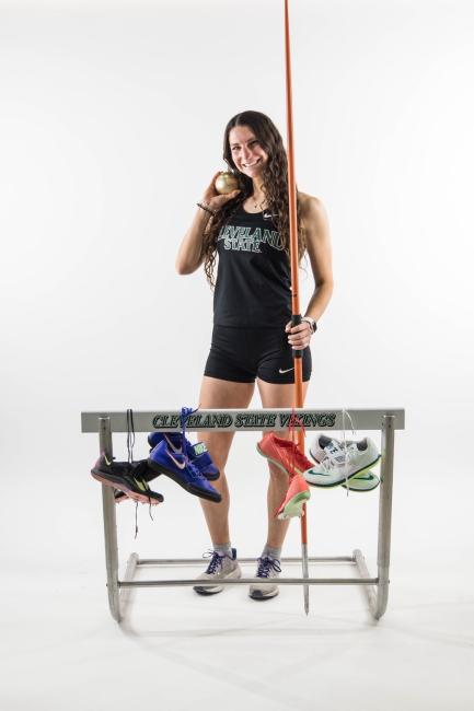 Madison Luthy poses for CSU media day on Jan.10, 2025