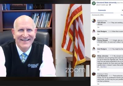 President Sands virtual town hall