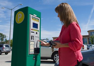 On-campus parking must be bought online as of Spring 21