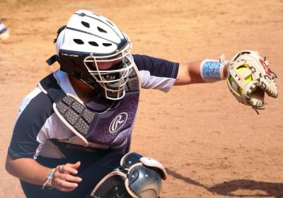 Courtney Fernette gunned down a pair of base-stealers in Game Two on Saturday. Fernette became the ninth Viking to notch multiple caught stealings in a game, also becoming the current #HLSB leader with seven runners caught stealing on the year.