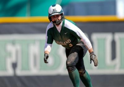 CSU broke YSU’s shutout when Junior outfielder Aly Packish was struck by a pitch with the bases loaded to make it 6-1.