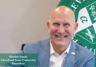 Cleveland State University’s President Harlan Sands expanded on CSU 2.0, campus reopening in fall 2021 and more, in this interview with The Stater's Editor-in-Chief, Aurora Harris.