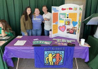 Best Buddies table at MagnusFest 2022.