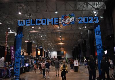 Guests arrive on Saturday’s opening of the convention, Sept. 23, 2023.