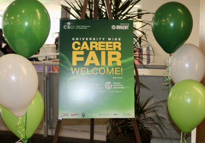 The Career Fair was held in the Student Center on March 7, 2024, bringing together students with more than 100 vendors.    By KOYA BALL 